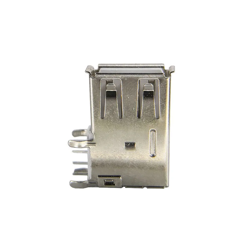 

50pcs USB2.0 Female Type A Side Plug 4 Pin Connectors Female USB Connector Port Jack Sockect Terminals Tail Plug