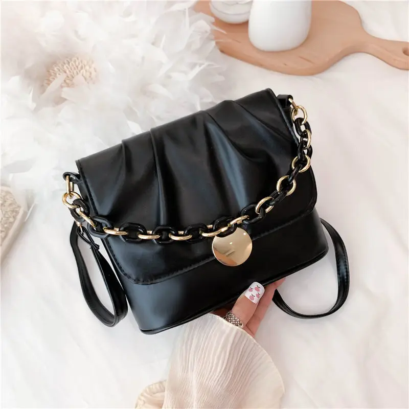 

Vintage Soft PU Leather Crossbody Bags for Women Messenger Bags Fashion Ladies Small Square Shoulder Bags Female Purse Handbags