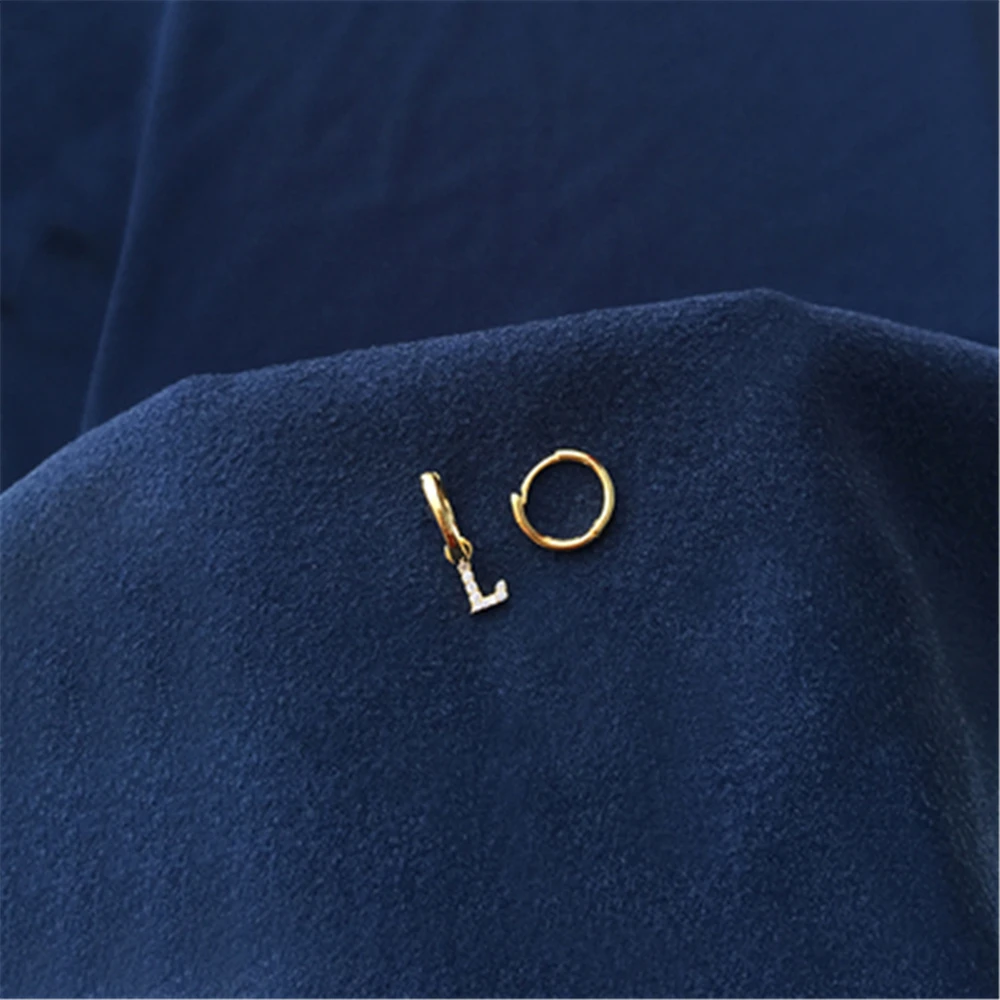 Cheny s925 Стерлинговое Серебро новые золотые и желтые серьги с буквами женские