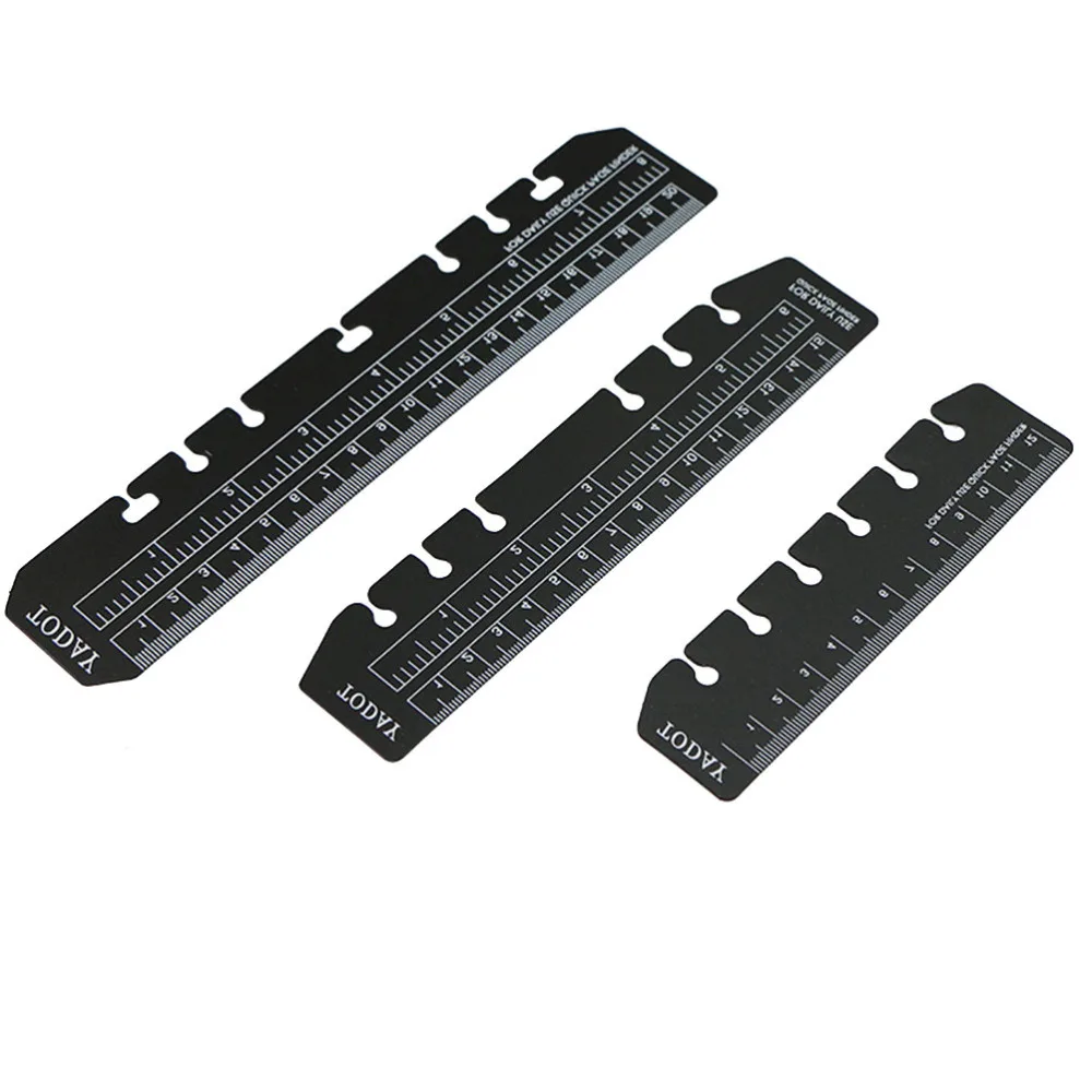 

3pcs Creative PVC Separator Ruler Quick Page Finder For Office School Stationery Binder Notebooks Accessory Rulers A5 A6 A7