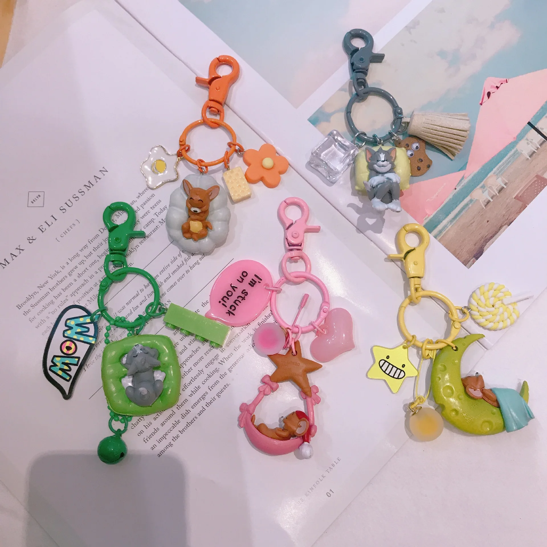 2019 Новинка милый новый модный брелок Подвески в виде мышонка DIY ювелирные изделия