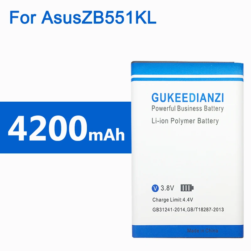 4200mAh B11P1510 перезаряжаемый мобильный аккумулятор для ASUS Zenfone Go Tv ZB551KL X013DB литий-ионные аккумуляторы