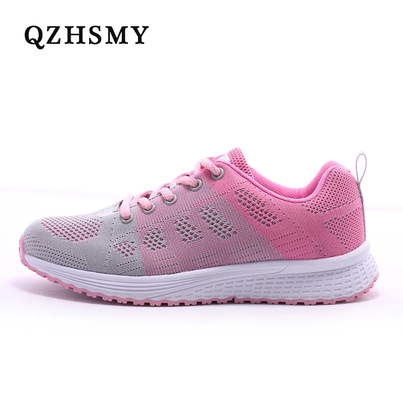 

2020 Designer Running Shoes For Women Light Breathable Ladies Flat Womens Fashion Sneakers Comfortable White Casual Sneakers