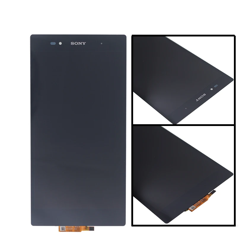ЖК дисплей с рамкой для SONY Xperia Z Ultra XL39h XL39 C6833 сенсорный экран цифровым