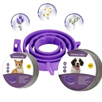 adjustable relieve reduce anxiety pet calming collar high effective dog calming collar for cat and dog
