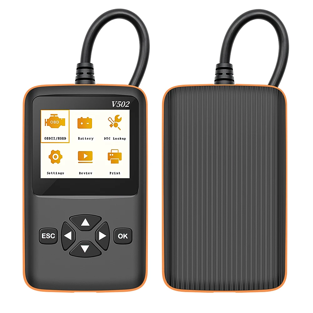 

Automotive Scanner V502 OBD2 Code Reader Scanner Car Diagnostic Tool V502