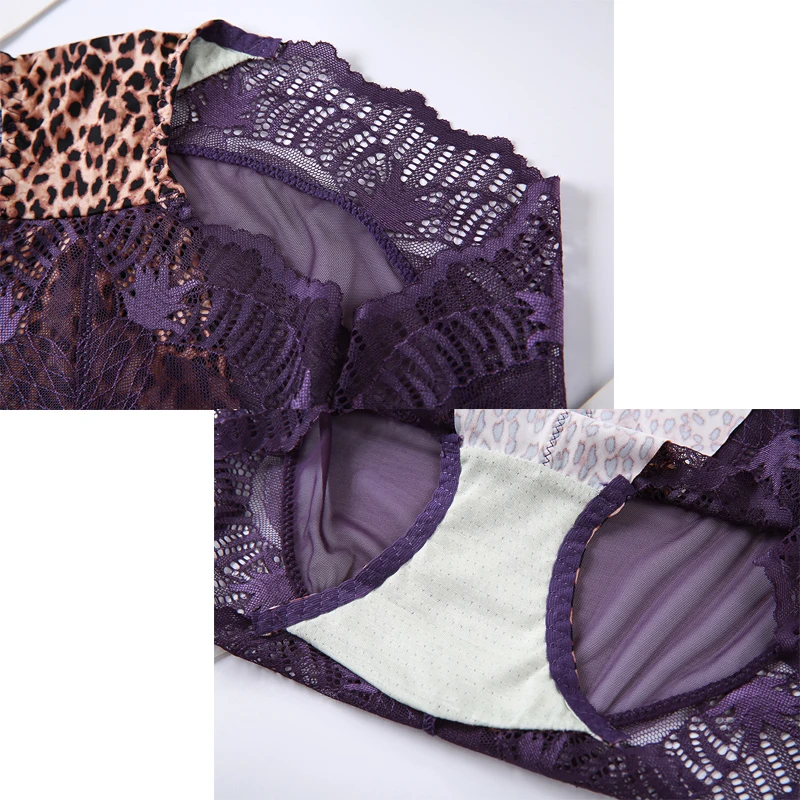 Julexy XXL-6XL, леопардовые женские трусики с высокой талией, плюс размер, сексуальное кружевное нижнее белье, сетчатые трусы, Прозрачное нижнее белье, трусики