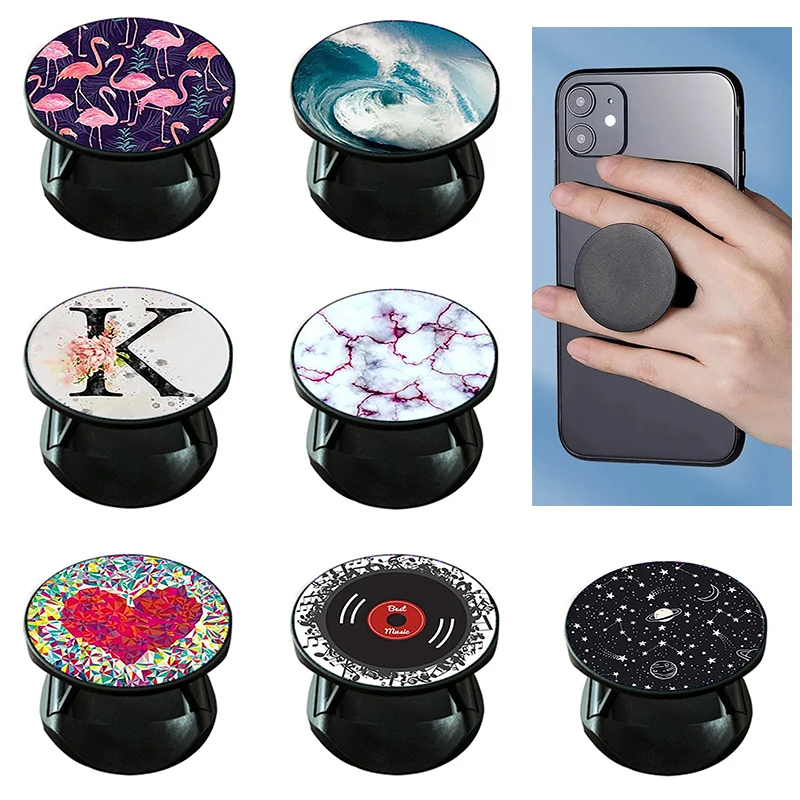 

Xiaoqingxin net red ring buckle mobile phone bracket cartoon retractable paste lazy desktop bracket lovely women подставка