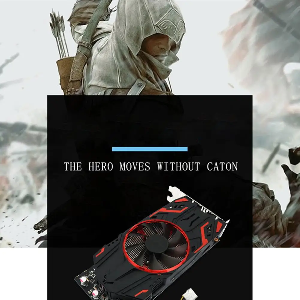 

Graphics Card Original GTX1050 2GB 128bit PCI Express 2.0 Video Card 2G DDR5 Desktop Computer PC Independent Game Graphics