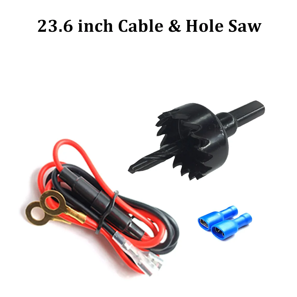 Универсальный светодиодный цифровой вольтметр для автомобиля мотоцикла