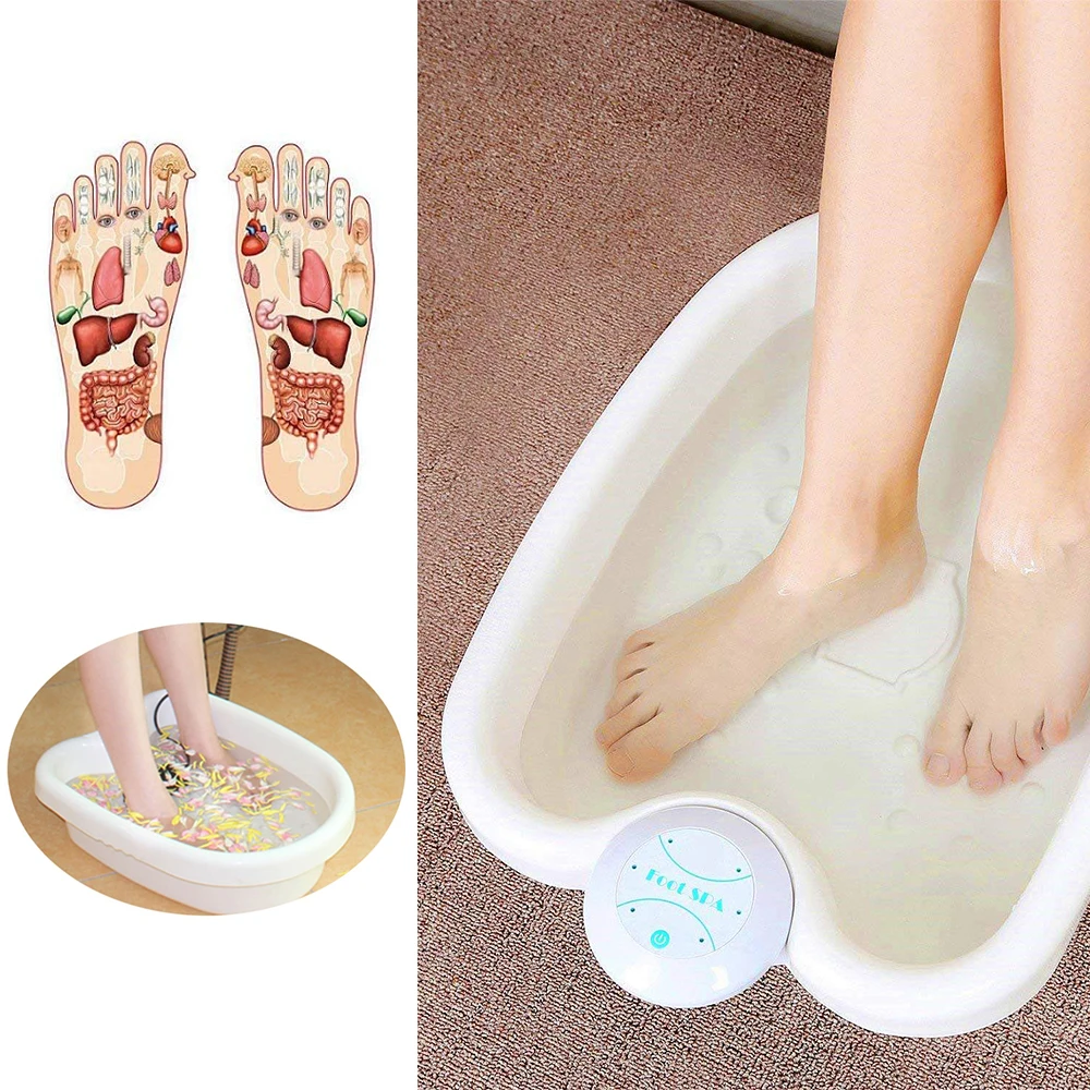 

Ионная ванна для ног FURONGHUA, Детокс-машина с функцией массажа, ванна для ног, 2 варианта для домашнего использования, салон красоты, спа-клуб