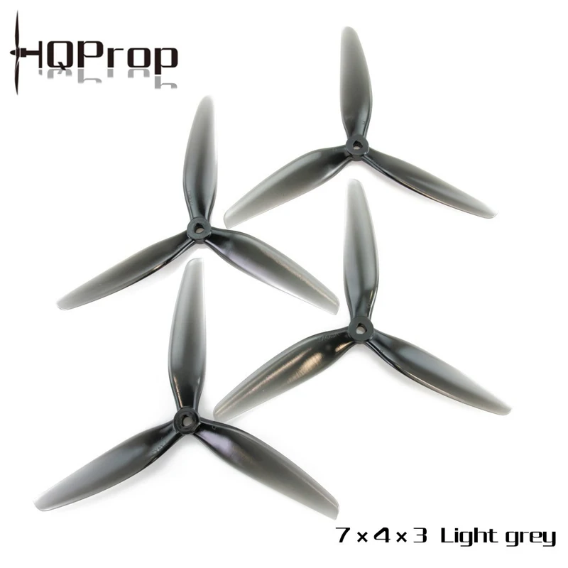 HQProp DP 7x4x3 Light grey propeller