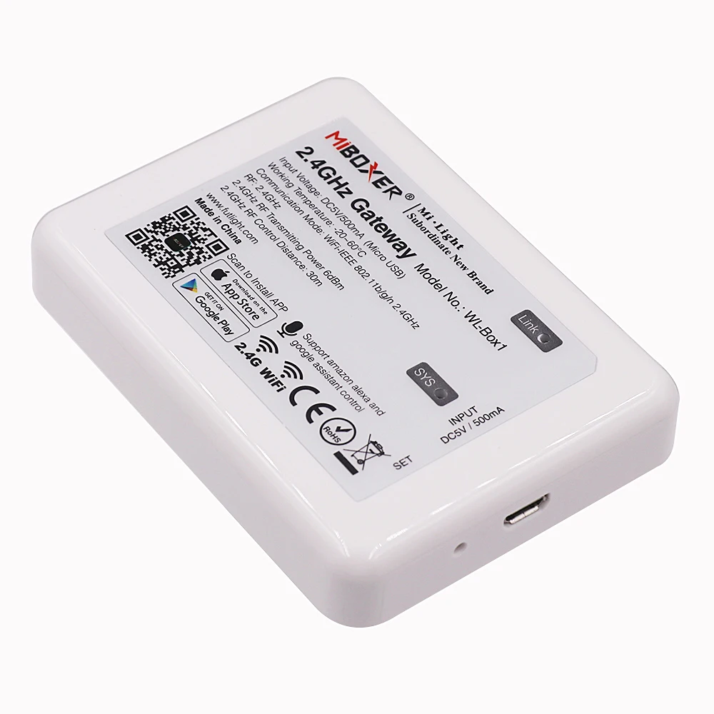 Wi-Fi контроллер ibox hub 2 4G 4-зонный Радиочастотный пульт дистанционного управления