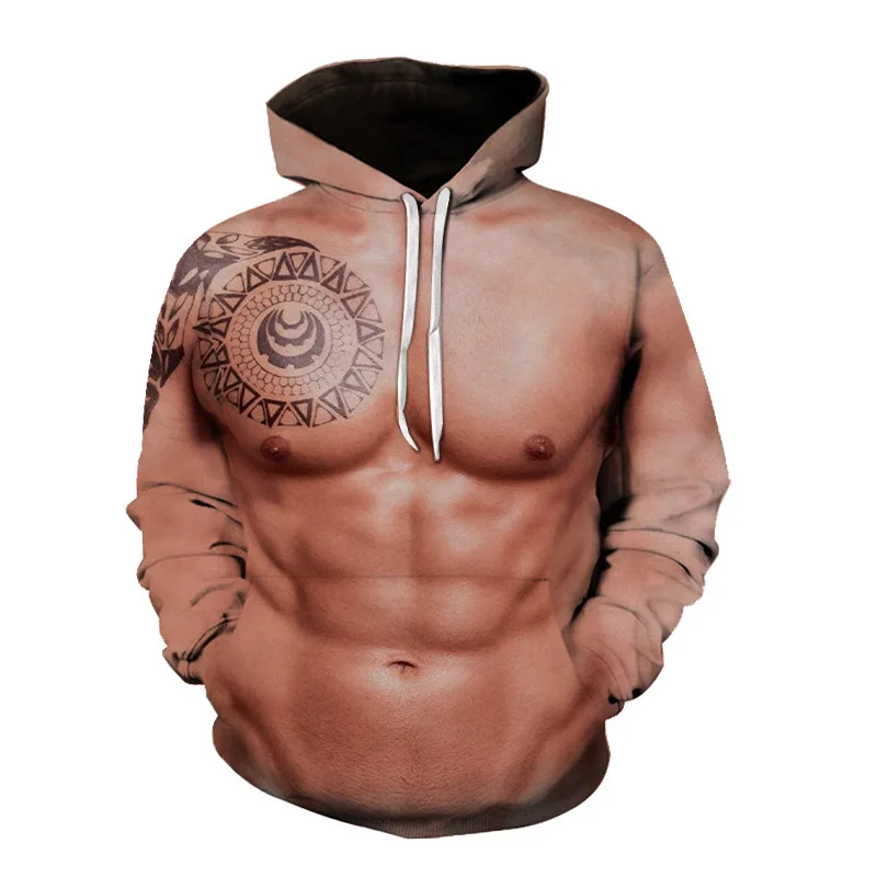 

Mens Sweatshirt 2021 Autumn Hooded Personalized Sweatshirt 3D Musical Note Printed Casual Mens Womens Street Fashion Sweatshirt