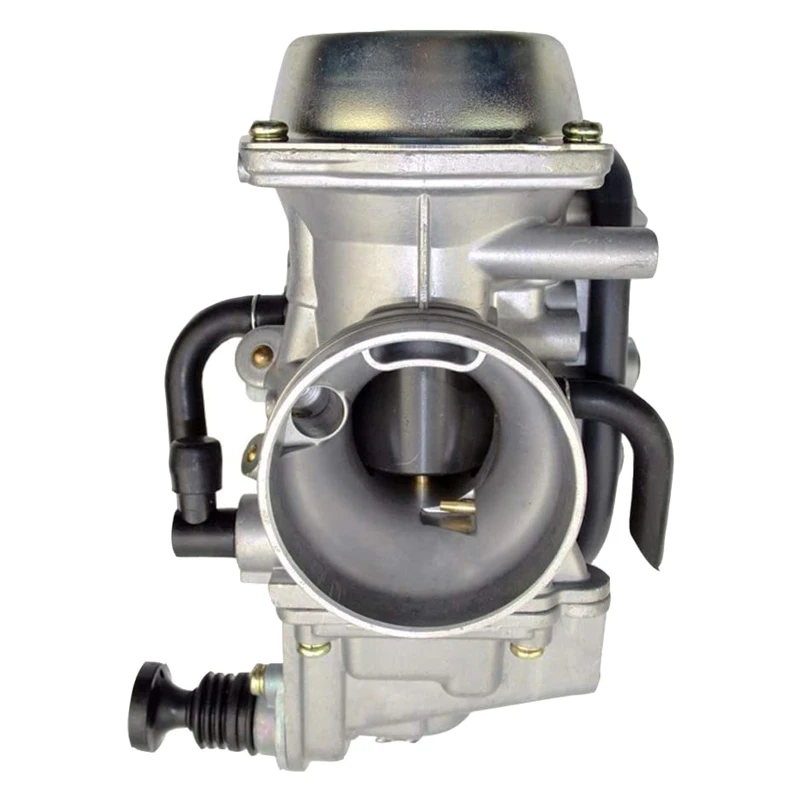 

TR-X 350 Carburetor for Hon-da 350 Rancher 2000-2006 FE/FM/TE/TM/ES Atv 4 Stroke Carburetor with Black Throttle Base Cover
