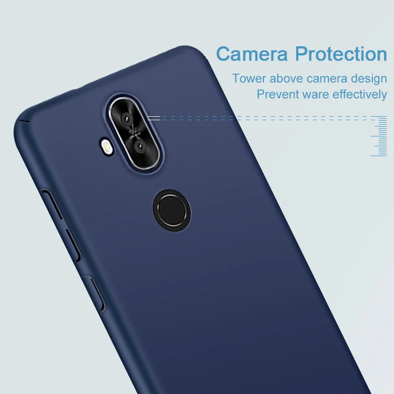 Жесткий чехол IMAK Jazz для Asus Zenfone 5 Lite ZC600KL роскошный глянцевый из поликарбоната с