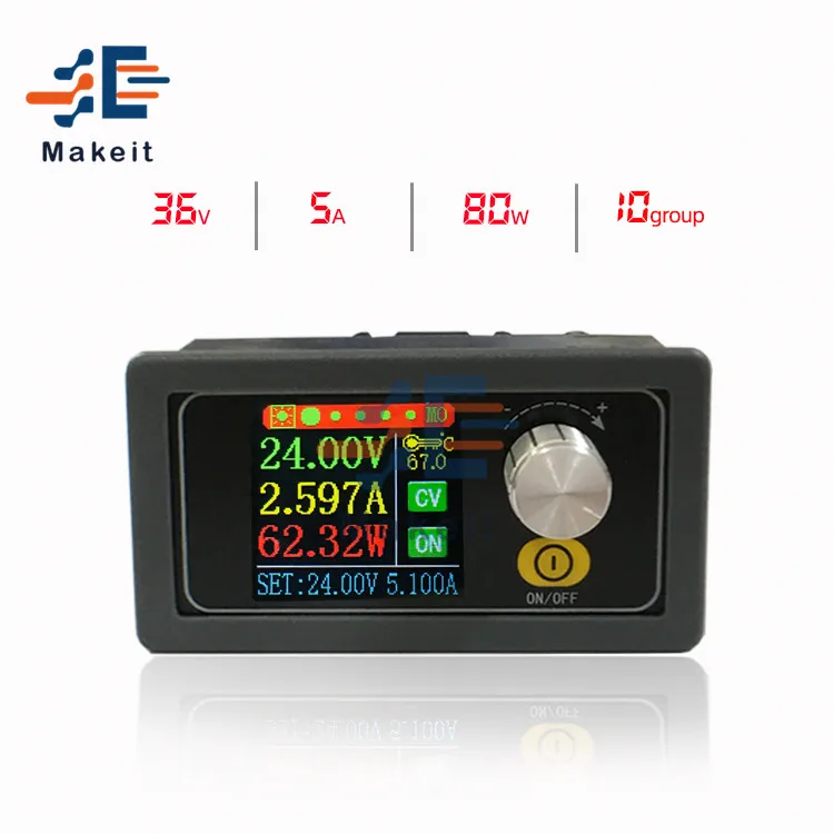 Понижающий преобразователь постоянного тока XYS3580 XYS3580-W регулируемый модуль