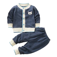 boys sweaters autumn knit suit baby boys girls clothes knitted sweaters winter childrens suit for infant baby
