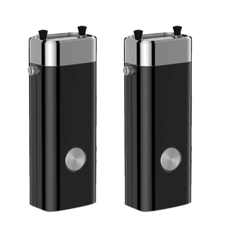 

3x Negative Ion Air Purifier Necklace Pendant Male and Female Student Children Mini Necklace Air Purifier-Black
