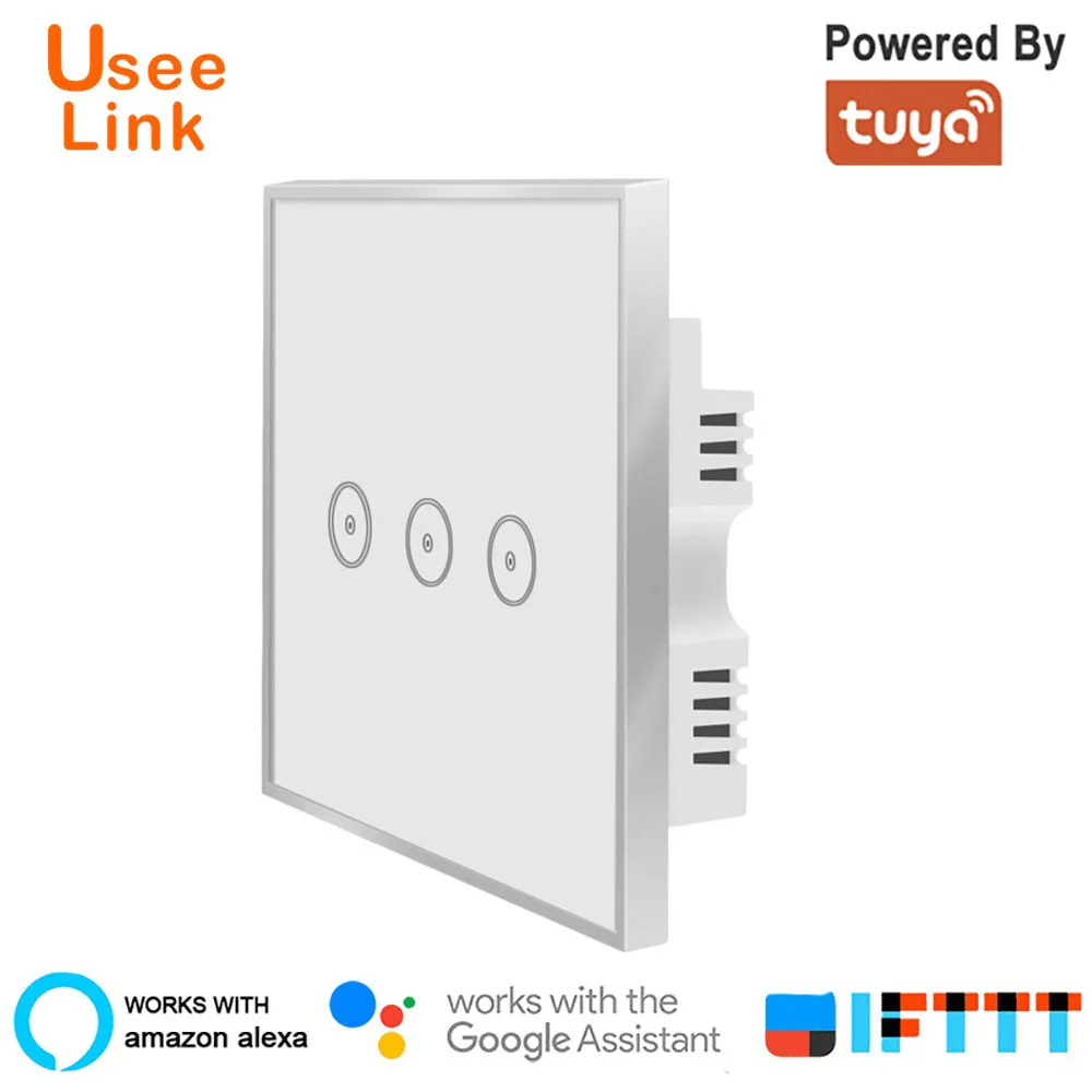 Выключатель сенсорсветильник с поддержкой Alexa и Google Assistant металлической