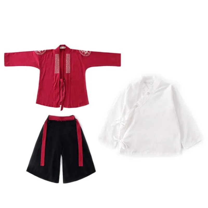 Han Fu Hanbiuk Детские китайские традиционные костюмы костюм Тан Косплей АНТИЧНОСТЬ