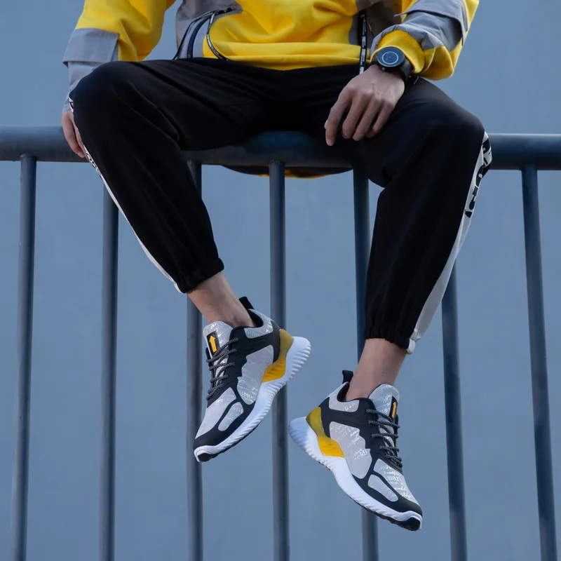 VESONAL 2020 Spring High Quality Luminous Hip Hop Sneakers Men Shoes Casual Comfortable Breathable Male Walking Footwear street | Обувь