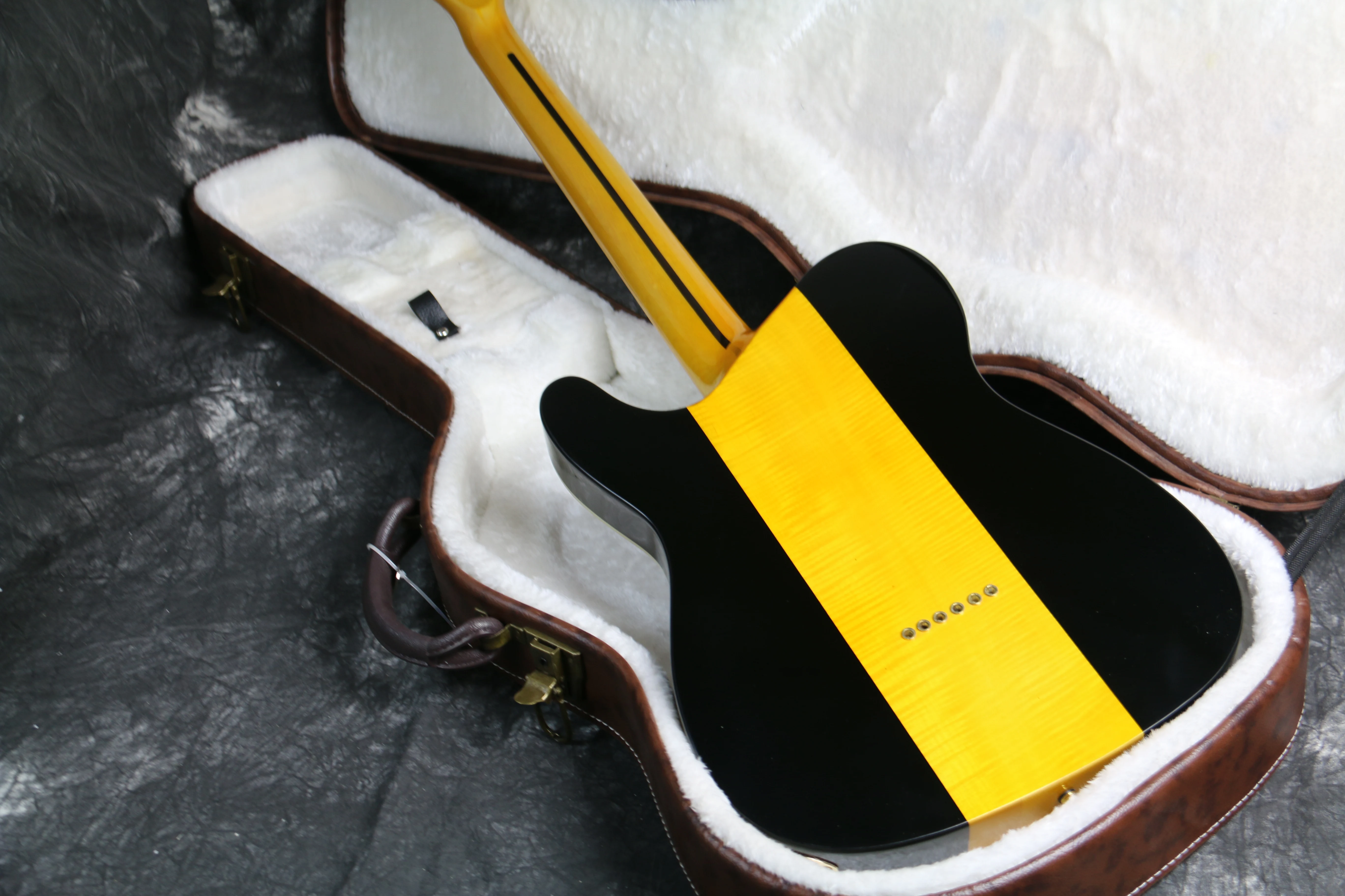Lzeal sunburst tuff dog tl Электрогитара ra винтажный Оттенок шеи 21 струнный набор в шею tele