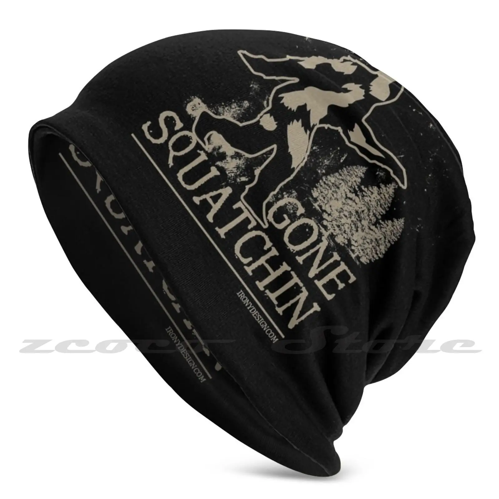 Вязаная шапка с большими лапами, мягкая, эластичная