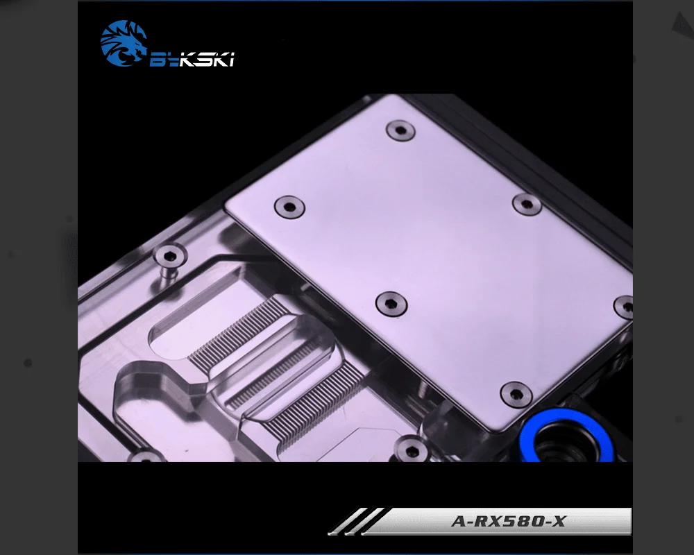 Bykski A-RX580-X, полное покрытие видеокарты водяного охлаждения блок RGB/RBW для всех серий основатель издание RX580