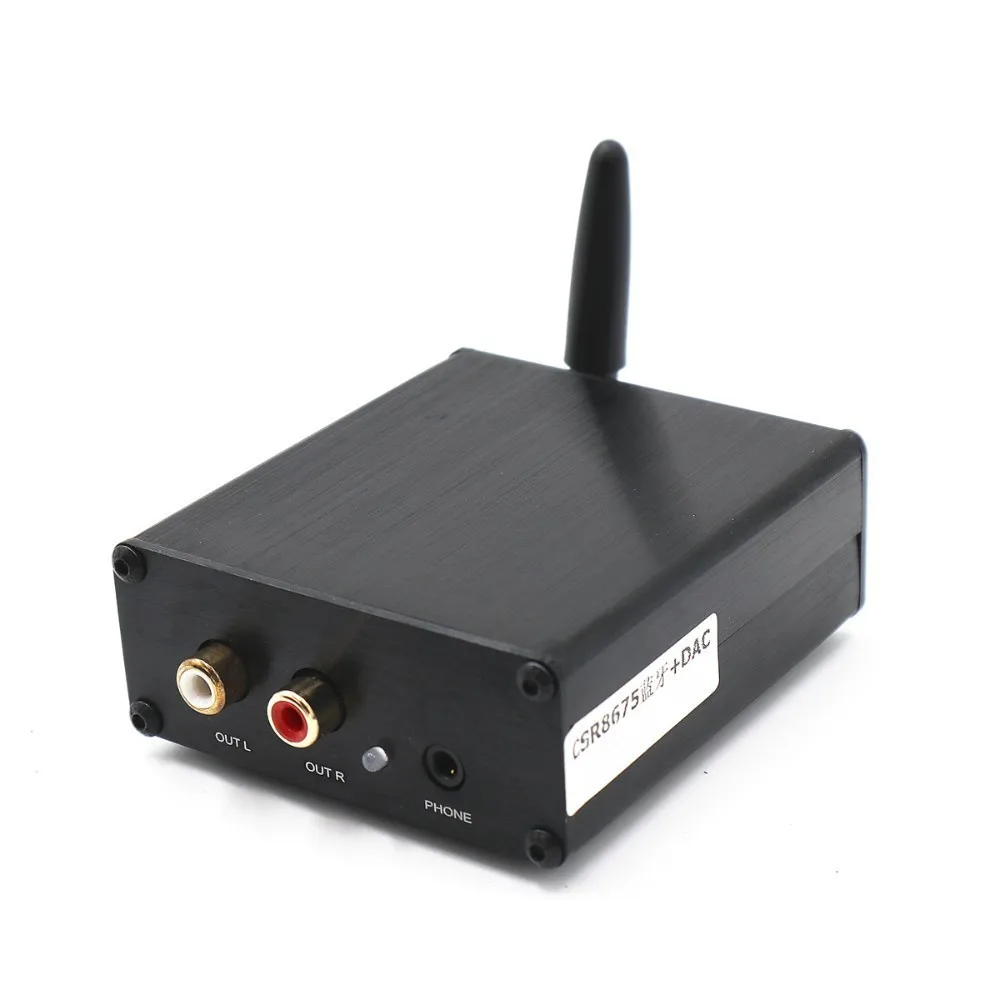 Автомобильный домашний CSR8675 Bluetooth 5,0 APTX HD DAC Bluetooth приемник поддерживает аналоговый выход с ЦАП PCM5102 функция декодирования звука