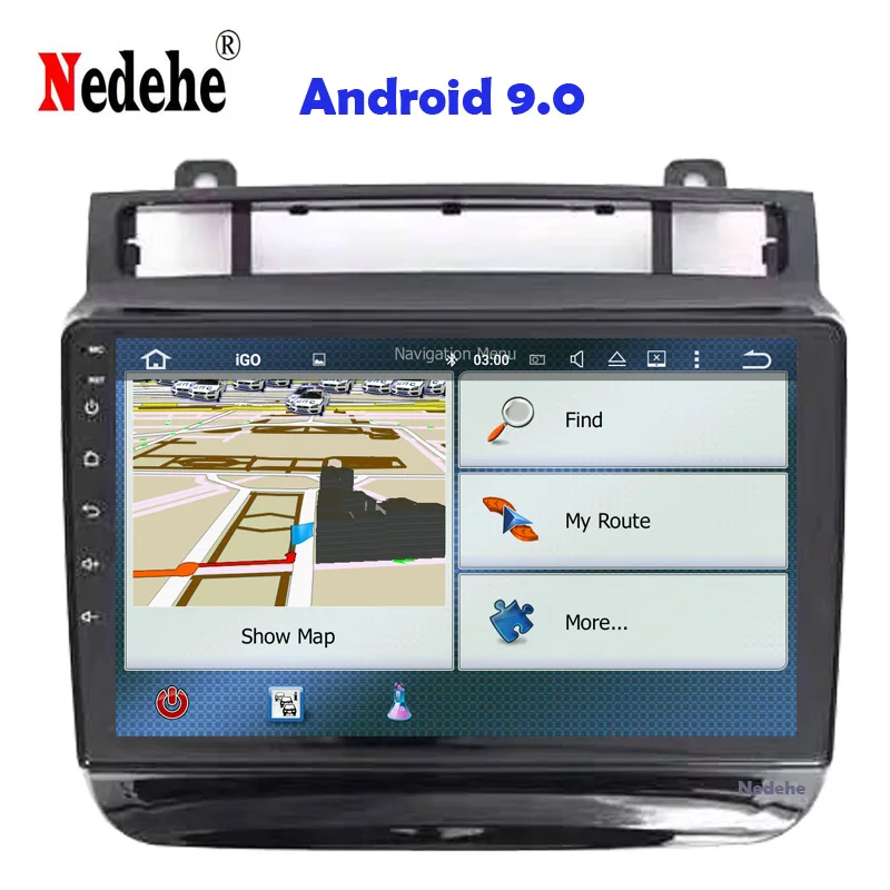 Автомобильный DVD плеер Carplay 9 дюймов android 8 ядер 4 Гб + 64 ГБ gps навигация для VW Volkswagen