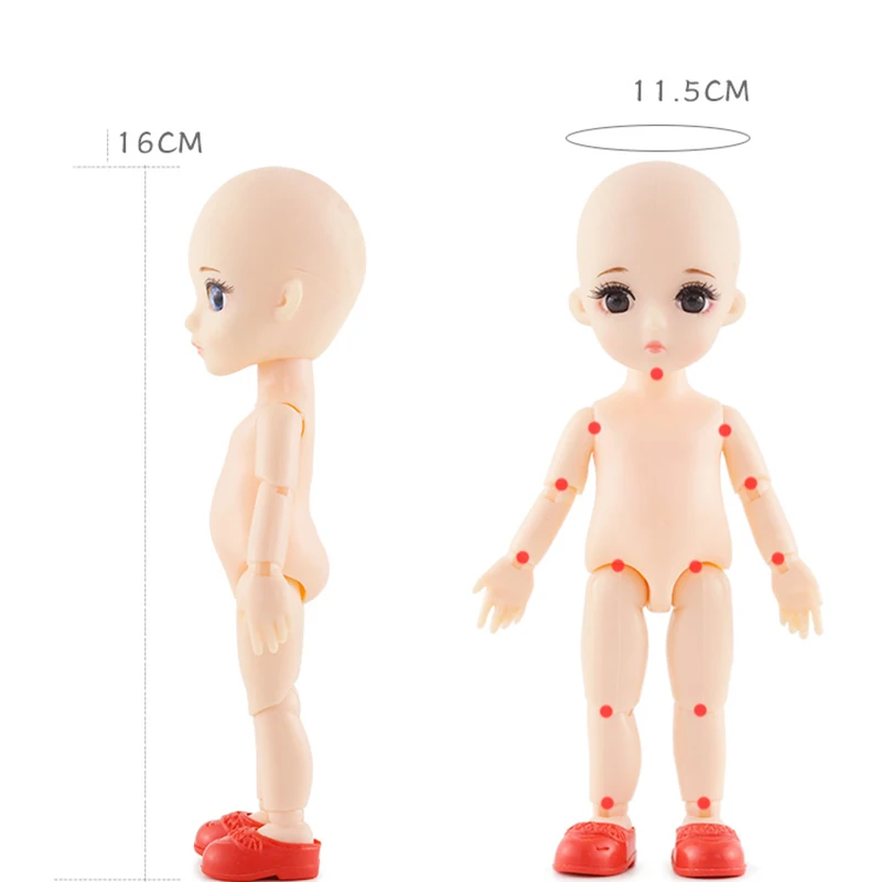 

Allaosify BJD Doll Baby Clothes Chinese Costume Doll Clothes Set Doll Wedding Dress Fashion