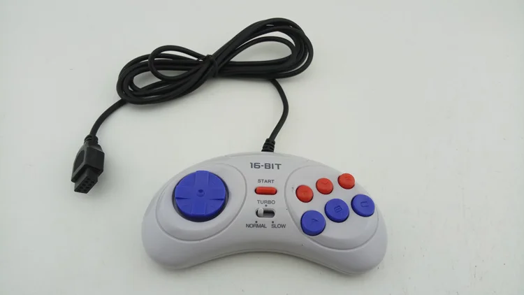 16 бит ручка контроллер 6 Кнопка геймпад игровой контроллер для SEGA Genesis для SEGA MD аксессуары для игр