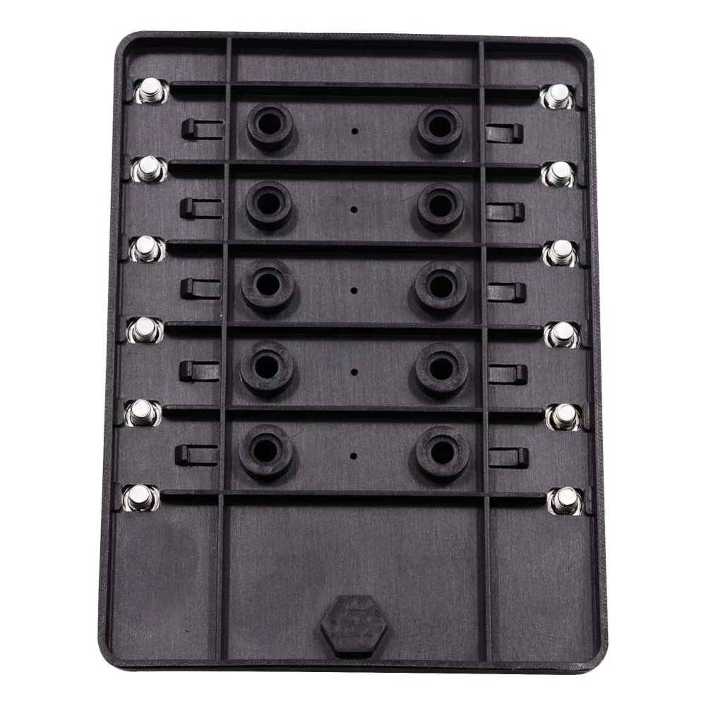 12 Way Blade Fuse Box Block Holder With LED Warning Light Kit 12-32V CZ | Автомобили и мотоциклы