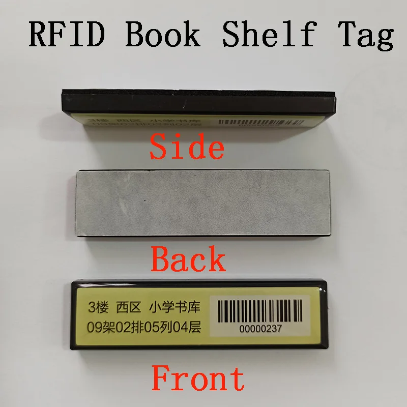 Фото Этикетка на книжной полке UHF RFID, пассивная, дальность чтения, 85*22*7 мм, складские инвентарь, библиотека, магазин, розничная торговля, бирки с защитой от брака №4