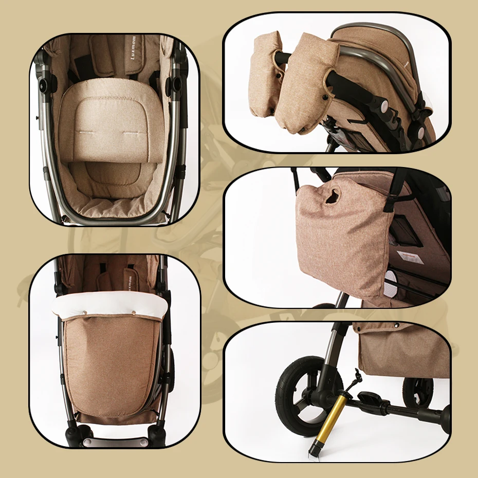 GoldBaby детская коляска 2 в 1 3 Детские автокресла России бесплатная доставка|baby