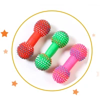 dog toy sound barbell dog grinding teeth big and small dog teddy golden retriever method puppy dog pet supplies juguete perro
