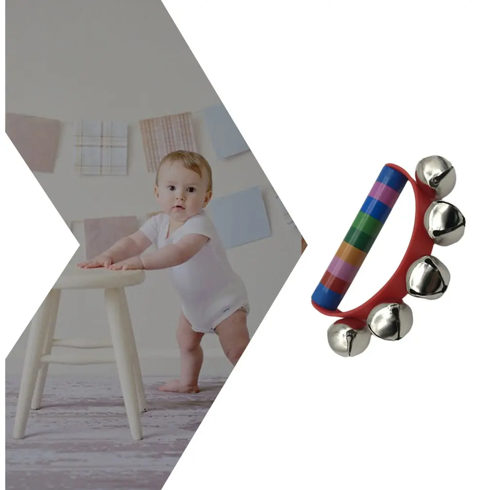 

Dental House Baby Musical Toys Handbell Semicircle Rattle Toy Infant Music Instruments Ages 6 Months & Up Training Listening Toy