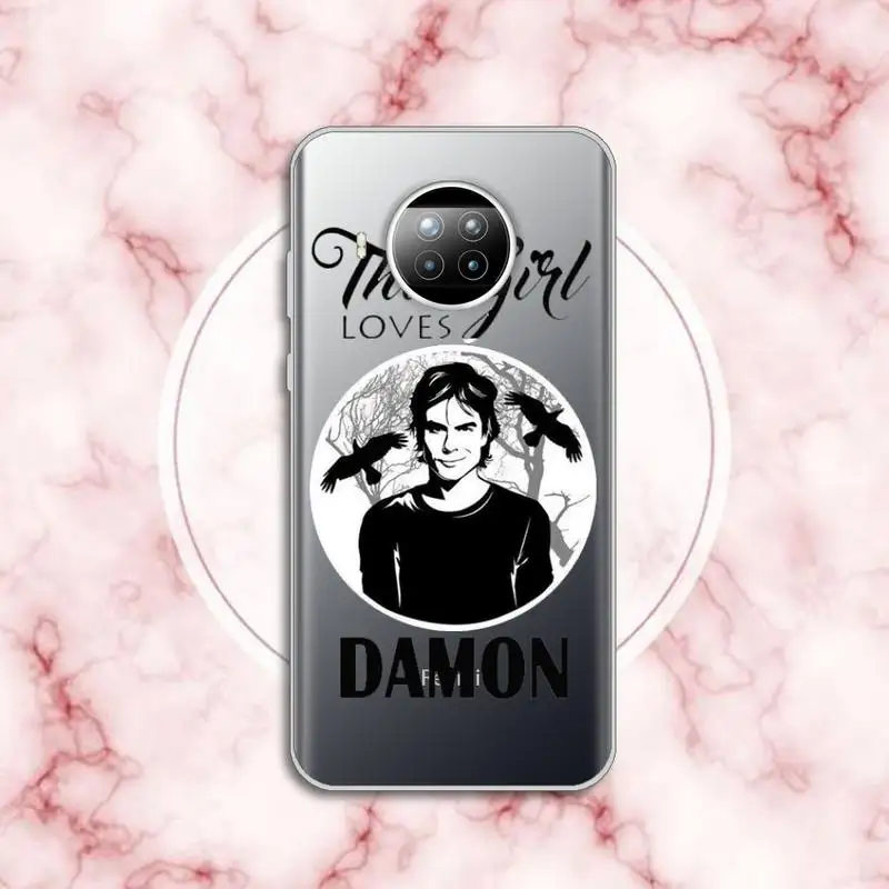 

The Vampire Diaries Phone Case Transparent for Xiaomi Redmi note 10 t 8 9 pro lite 11