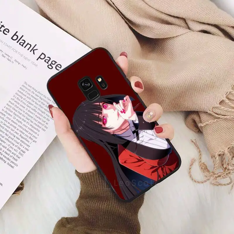 

Crazy Excitement Manga Kakegurui Phone Case For Samsung Galaxy S5 S6 S7 S8 S9 S10 S10e S20 edge plus lite