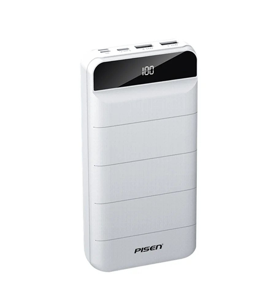 PowerBank Pisen Портативный внешний аккумулятор Общая емкость 10000 мАч Зарядное устройство для смартфонов и планшетов - Цвет: D102C