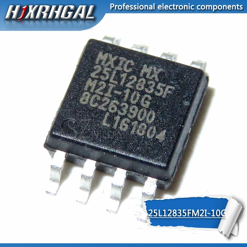1 шт. MX25L12835FM2I 10G 25L12835FM2I MX25L12835F 25L12835F SOP 8 Новый и оригинальный HJXRHGAL|Интегральные