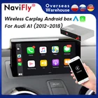 Беспроводной автомобильный декодер Android для Audi A1 2012-2018, автомобильный мультимедийный плеер с поддержкой управления рулевым колесом