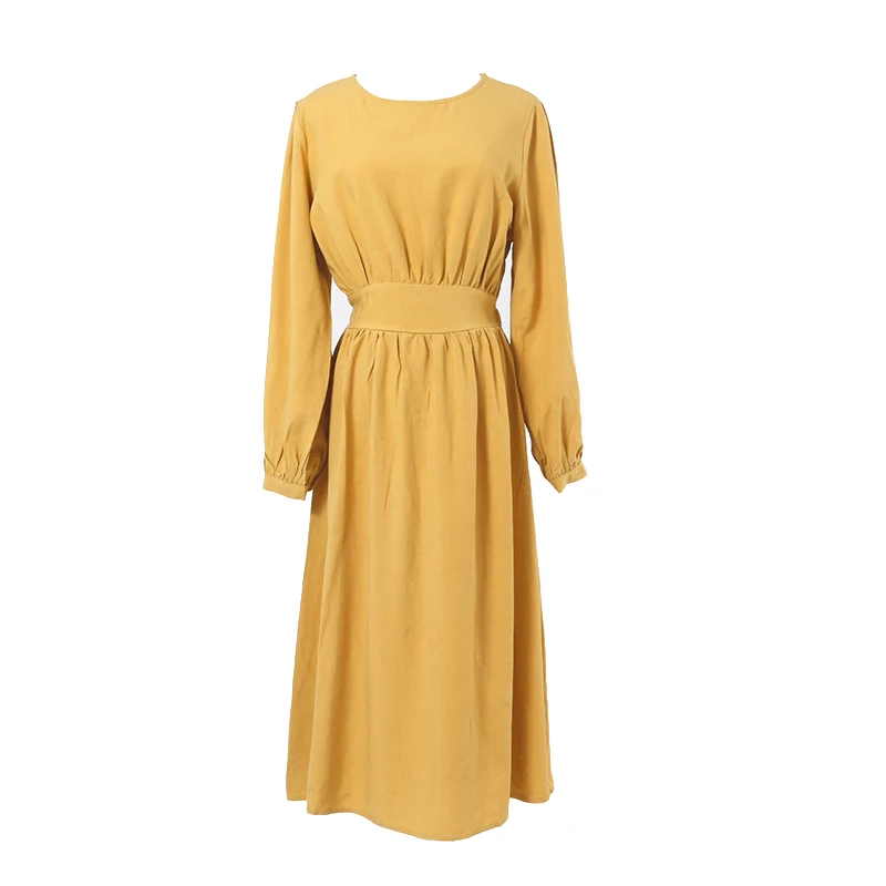 

Hong Kong Style Ins French Retro 2021 Early Autumn New Elegant Slimming Waist Dress Fairy Dress Sweet Super Fairy