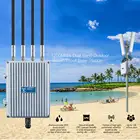 1200 Мбитс открытый AP 802.11ac двухдиапазонный 2,4G 5,8G беспроводной маршрутизатор точки доступа POE WiFi усилитель сигнала с OMNI ANTs