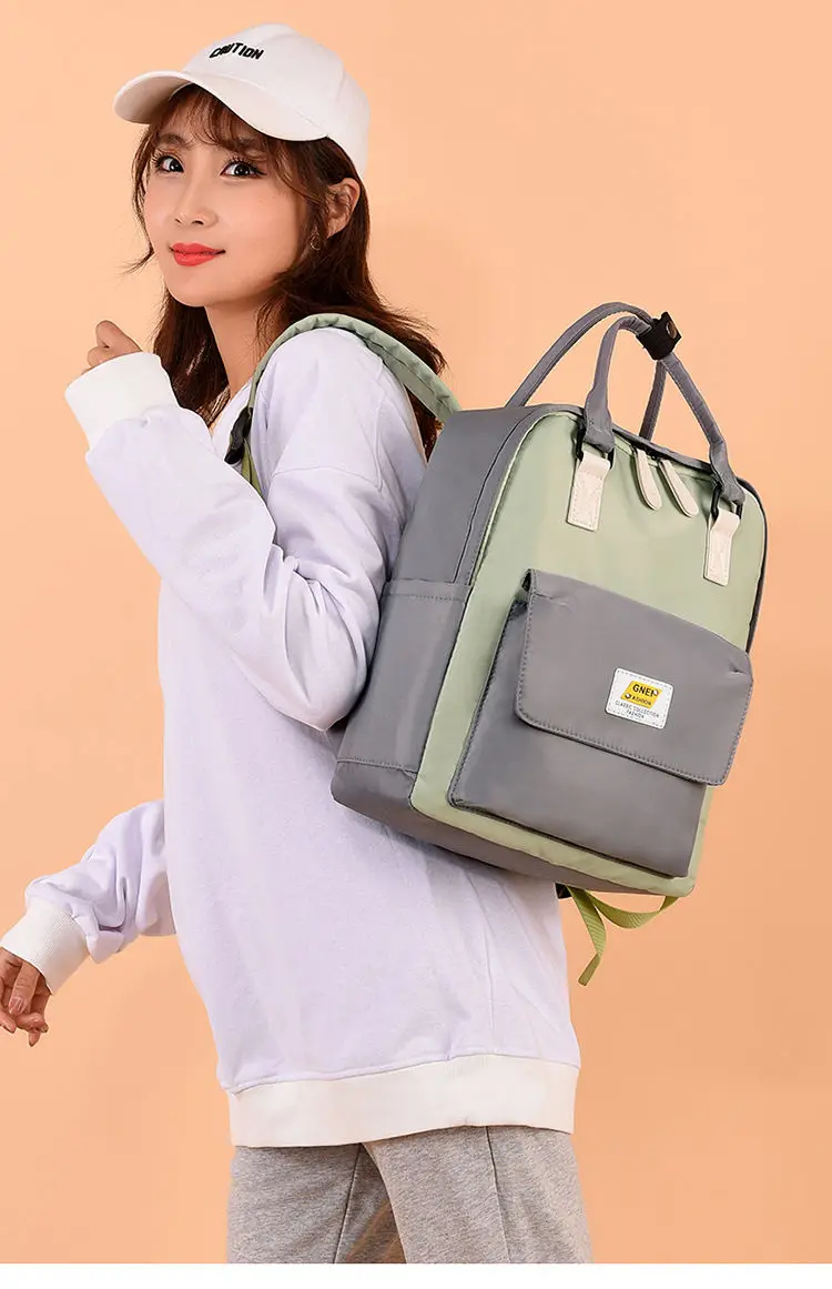 

New Oxford Female Waterproof Backpacks Teen Girls School Bags Fashion Women Business Backpack Large Capacity Ladies Shoulder Bag