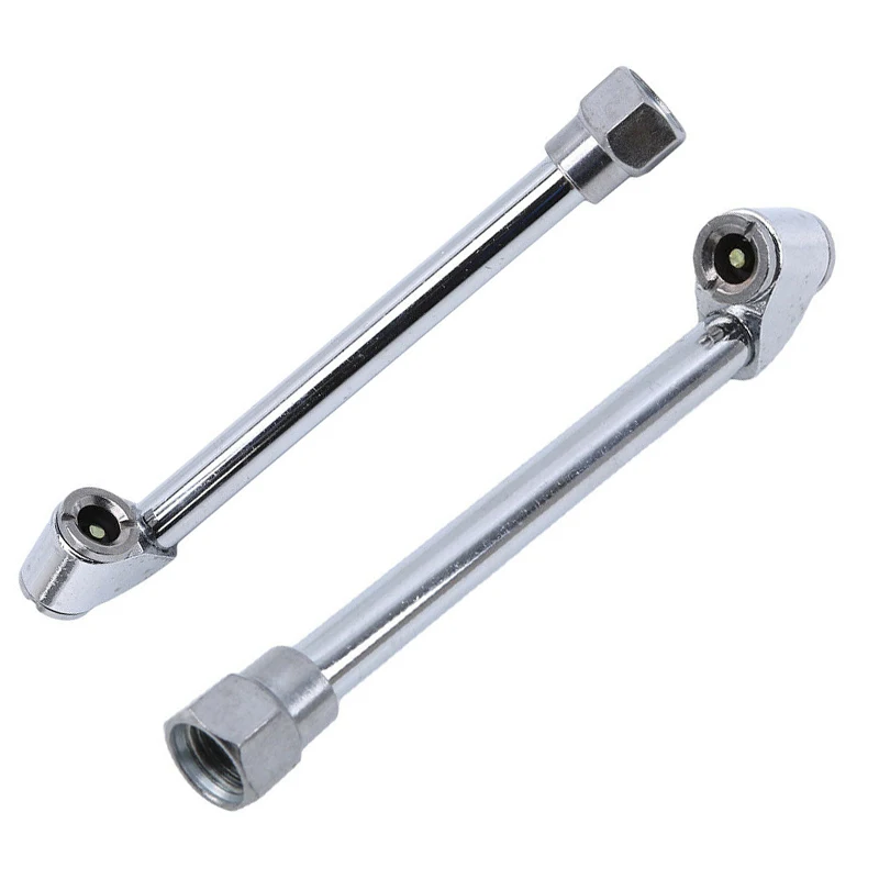 

Metal Pumping Tool Silver Accessory Tire Multi-Purpose Air Pump Hose Gauge