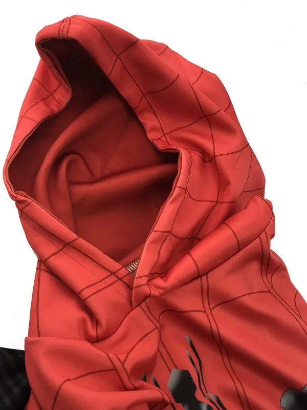 Карнавальный костюм Человек паук вдали от дома Питер Паркер худи супергерой