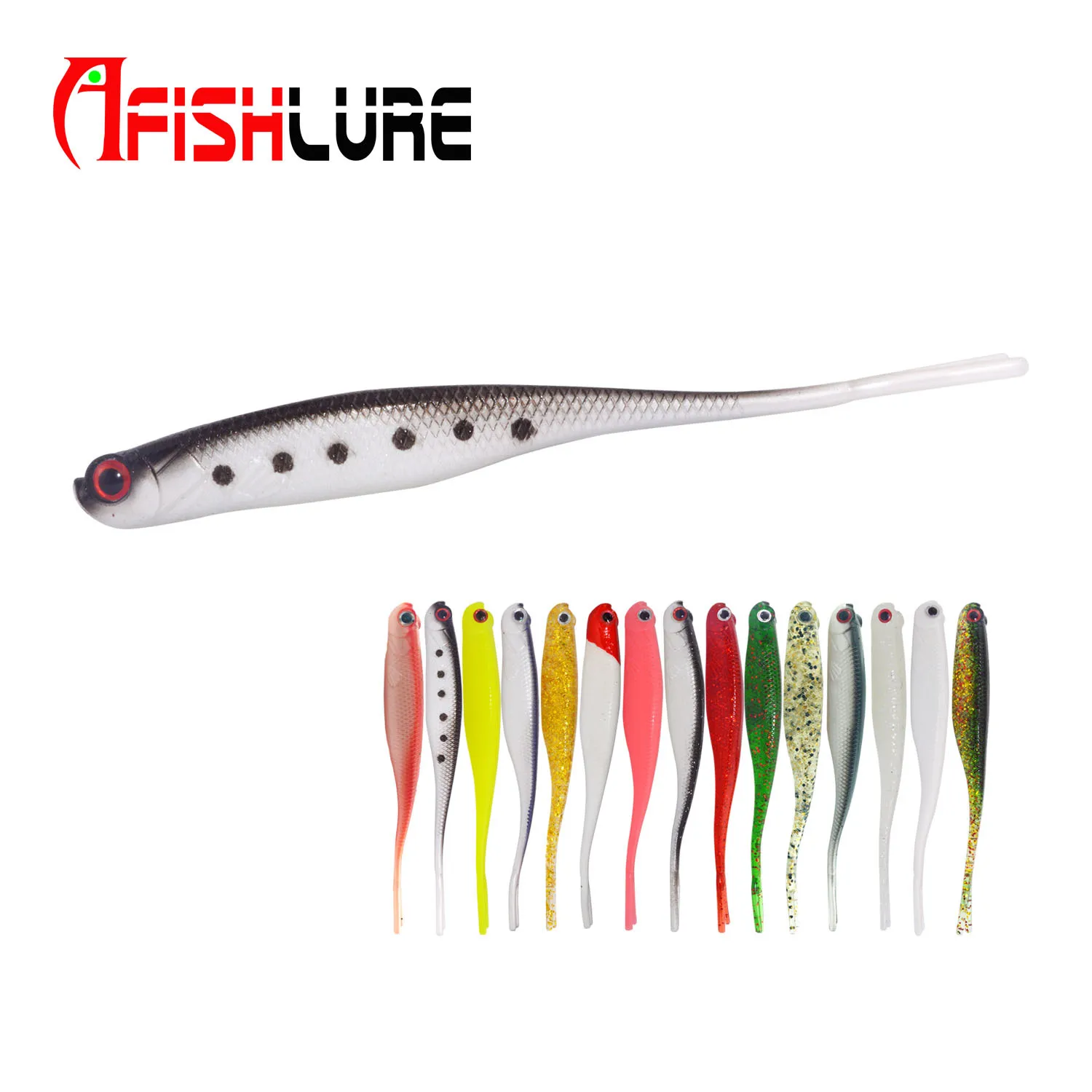 

4pcs 115mm 7g soft Fishing Lures