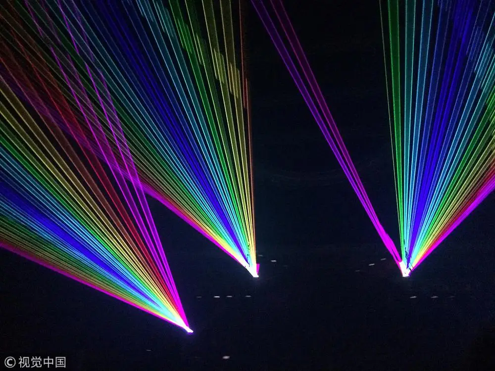 30 Вт RGB ILDA компьютерная Анимация лазер DMX DJ профессиональное сценическое освещение